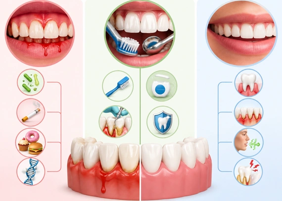 Bleeding Gums: Causes, Treatment, and When to See a Dentist
