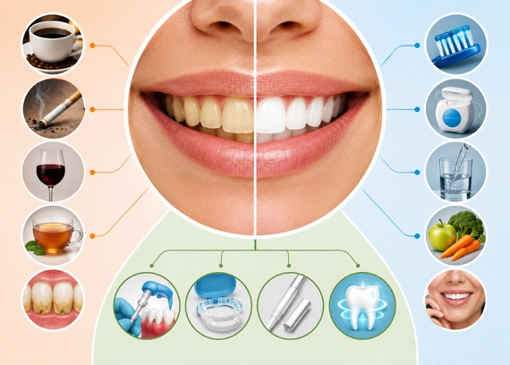 Yellow Teeth: Causes, Treatment, and Prevention Tips